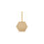 Miroir hexagonal Wike - beige-284741609-284741608