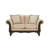 Halima Carved Wood Frame Loveseat-2013640243