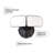 2200 Lumen 4000K LED Dusk to Dawn Security Light - Bronze (pack of 3)