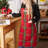Christmas Apron Christmas Plaid Cotton Apron Sets