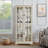 Bookcase, Display Cabinet With Adjustable Shelves And Glass Doors For Home Or Office-1967909208