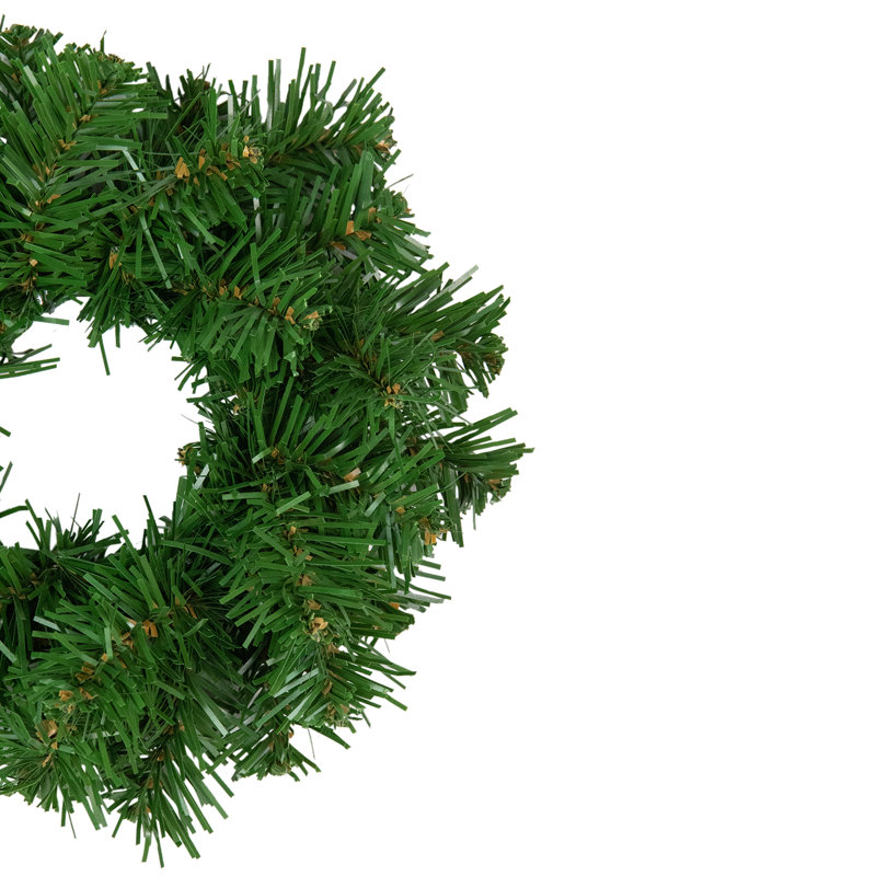 Couronne de Noël artificielle en pin de luxe Dorchester, H 2 po x l 6 po x P 6 po