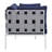 Harmony Sunbrella Outdoor Patio Aluminum Loveseat by Modway-58125812