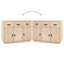 Torrez 100cm Solid Wood Sideboard-1654104249