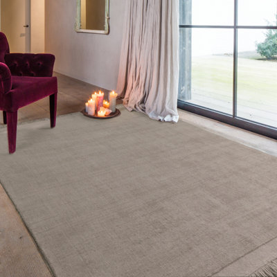 Aerilyn Light Grey Hand Woven Area Rug