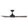 Mykonos 52" 3 - Blade Outdoor/Indoor Smart Ceiling Fan with Remote Control and LED Light Kit Included, Works With Alexa and iOS or Android App