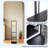 Double-tier Vertical Storage Rack With Lighting (bulb Not Included)