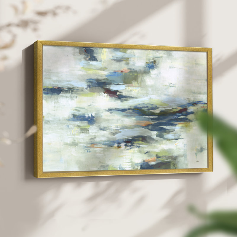 Drifting Through Dreams -Framed Print - Restickable, 8" H x 10" W, Gold