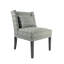 Fauteuil de chambre en polyester Hulings