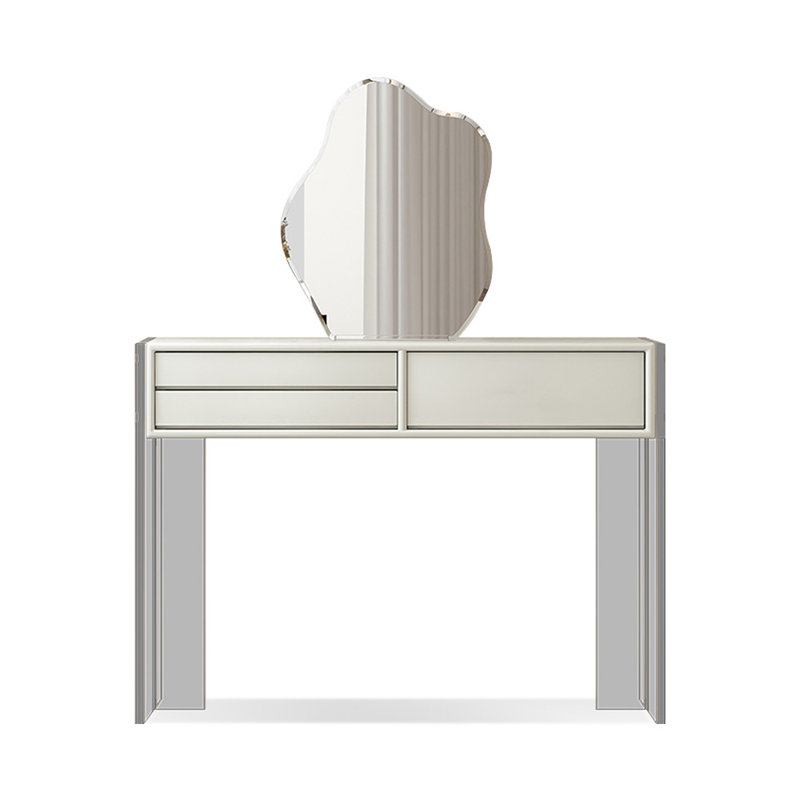 Coiffeuse avec miroir, 3 tiroirs