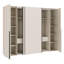 Taire 4 Door Manufactured Wood Wardrobe