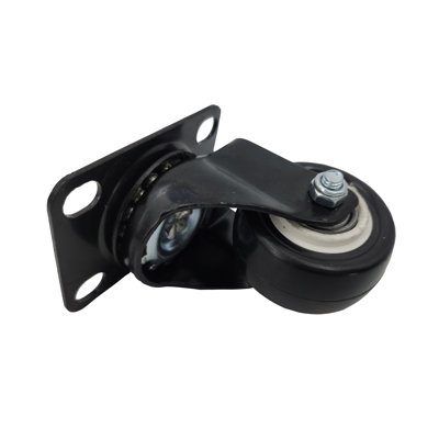 Metal Top Plate 360 Degree Rotation Swivel Furniture Caster Non-Locking Castor