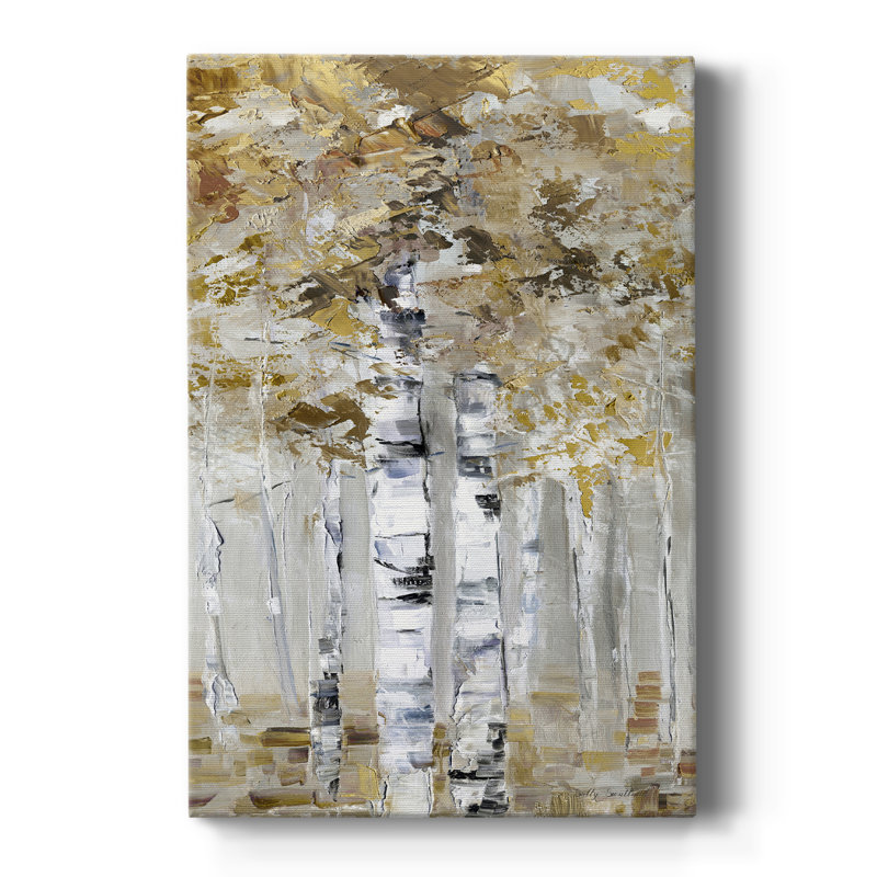 Bouleau neutre II - galerie Cavas sur mesure, H 12 po x l 8 po