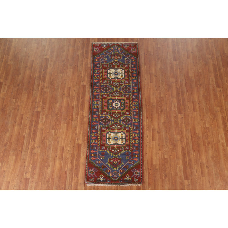 Tapis de couloir oriental géométrique 3x9
