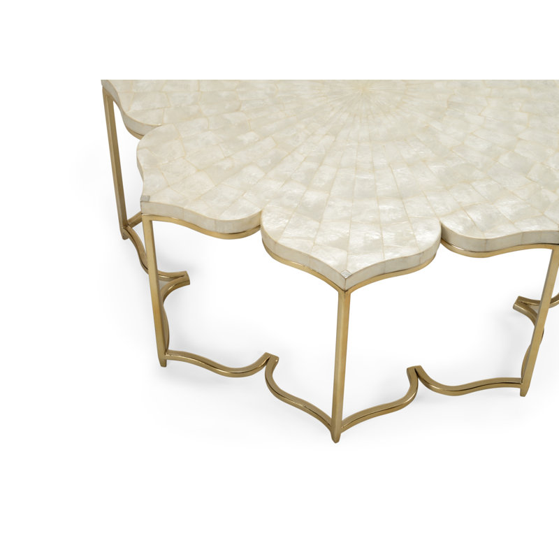 Table basse à 8 pieds Lotus Flower