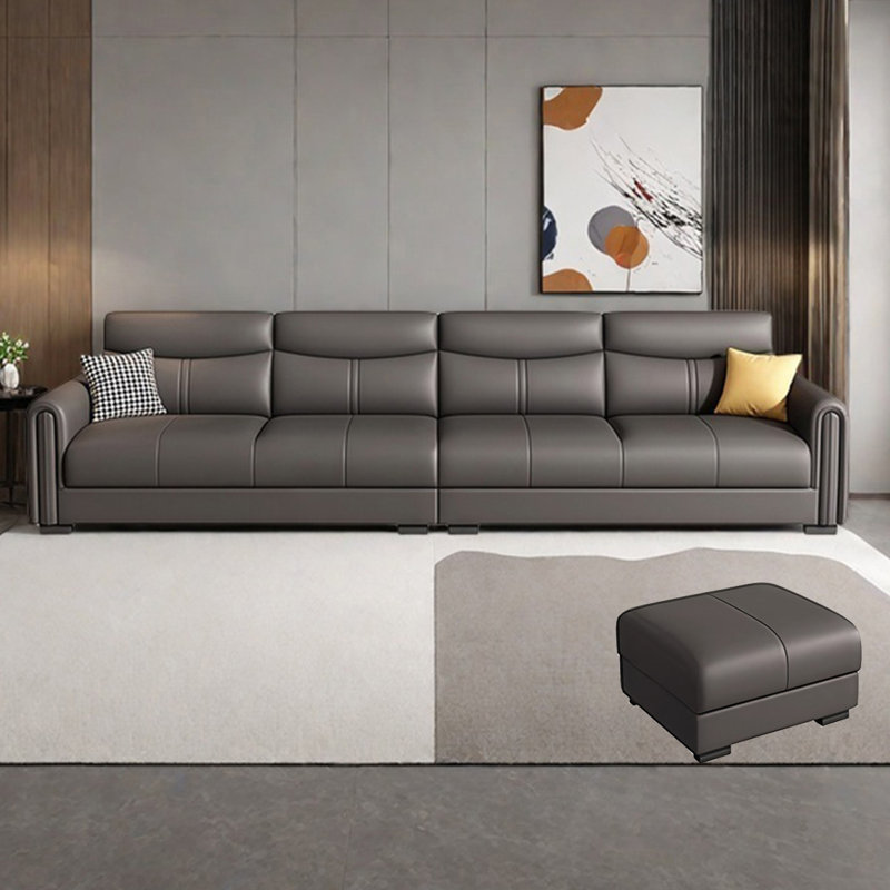 Nordic light luxury straight-row sofa