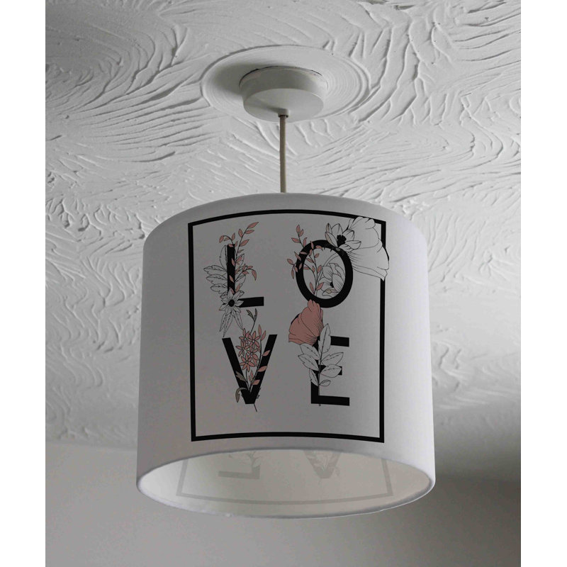 Cotton Drum ( Uno ), 22cm H x 25cm W x 25cm D