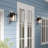 1-Light Modern Outdoor Wall Lantern