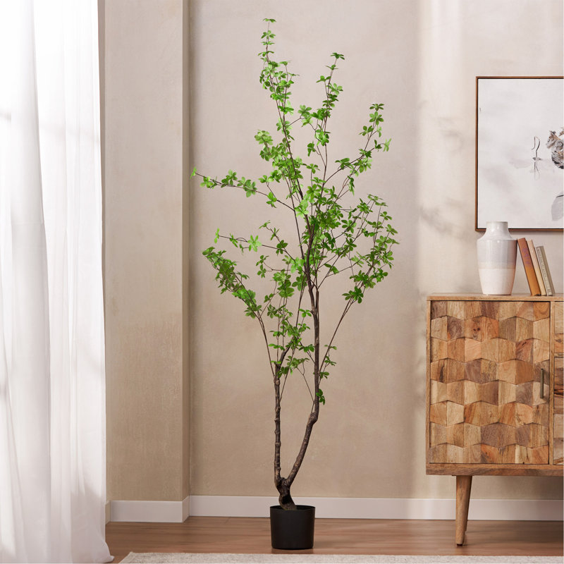 Arbre à feuilles artificiel 180 cm