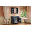 Meuble-lavabo 36 po avec armoire à pharmacie, armoire de rangement moderne avec 2 portes à fermeture douce et 4 tiroirs, meuble-lavabo simple-115898855