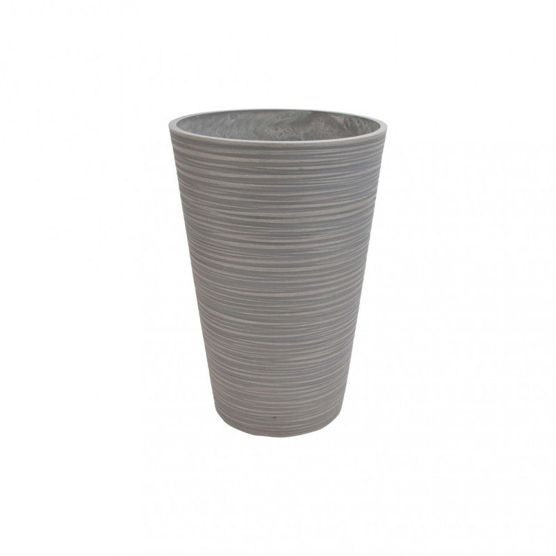 Armil 60Cm Ceramic Floor Vase, Anthracite