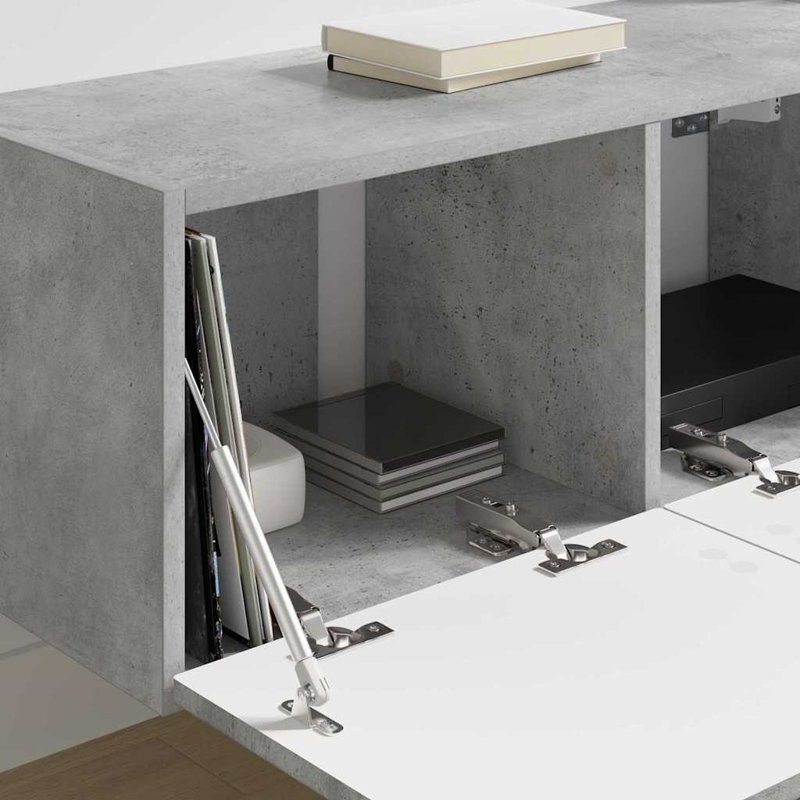 Unfinished TV Stand, Concerte, 29.5cm H x 78.5cm L x 31cm W