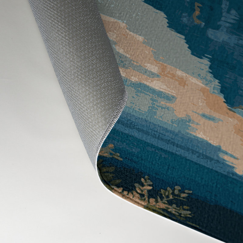 Tapis intérieur et extérieur gris Nature, Rectangle 9 pi x 12 pi