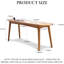 Solid Wood Bench-1957580365