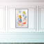 Couleurs abstraites dans la neige II - peinture sur toile-50778810-50778811