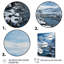 «Blythedale Alaska Glacial Flow I», reproduction d'art sur toile-1957426958-1957426961