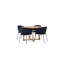 Iselin 4 - Person Dining Set