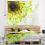 Tapisserie florale à motif floral vert clair numérique-28488434
