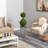 Double Boxwood Topiary Artificial Tree in Cement Planter
