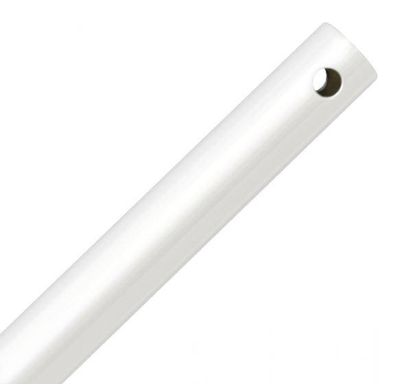 Anarkali Ceiling Fan Downrod in Matte White, Matte White, 60'' H x 0.5'' W x 0.5'' D