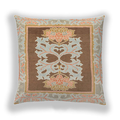Floral Reversible Pillow Cover