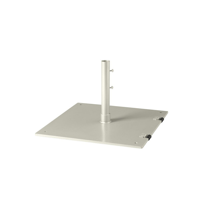 Aluminum Free Standing Umbrella Base, Parchment