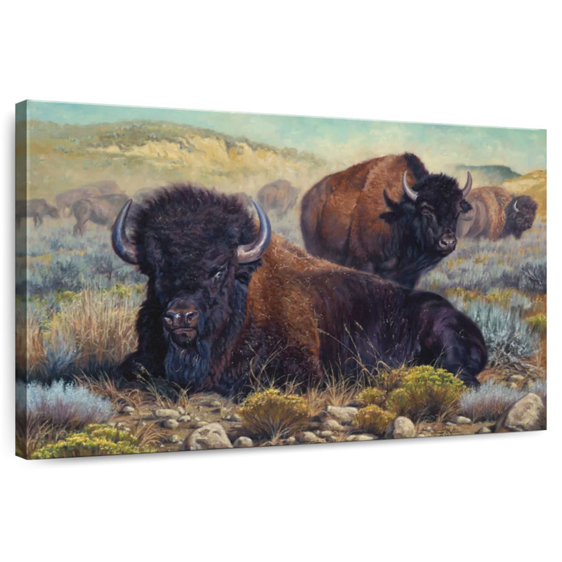Brampt Sagebrush Siesta, 32" H x 48" W
