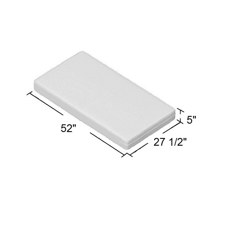 Matelas pour lit de bébé standard imperméable à 2 étages Conant