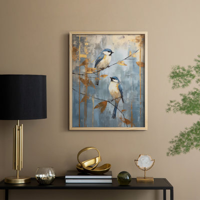 ANIMALS Series, reproduction encadrée dxix en bois massif