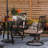 4 - Person Patio Dining Set with Square Table , Cushions Included