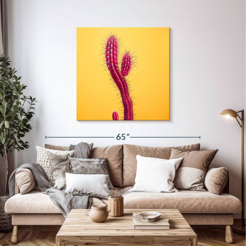 Thorny Cactus, 39" H x 39" W