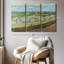 «Peach Trees In Blossom» sur toile-1241791681