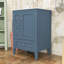 Meuble-lavabo 24 po avec lavabo, 3 tiroirs et porte à fermeture en douceur-2034664728
