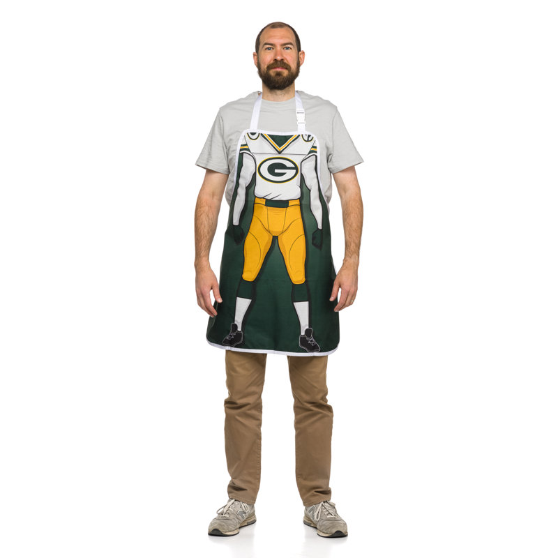 NFL Double Side Grilling Apron, Green Bay Packers