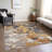 Machine Washable Indoor/Outdoor Xhevrie Gold Rug-43377640
