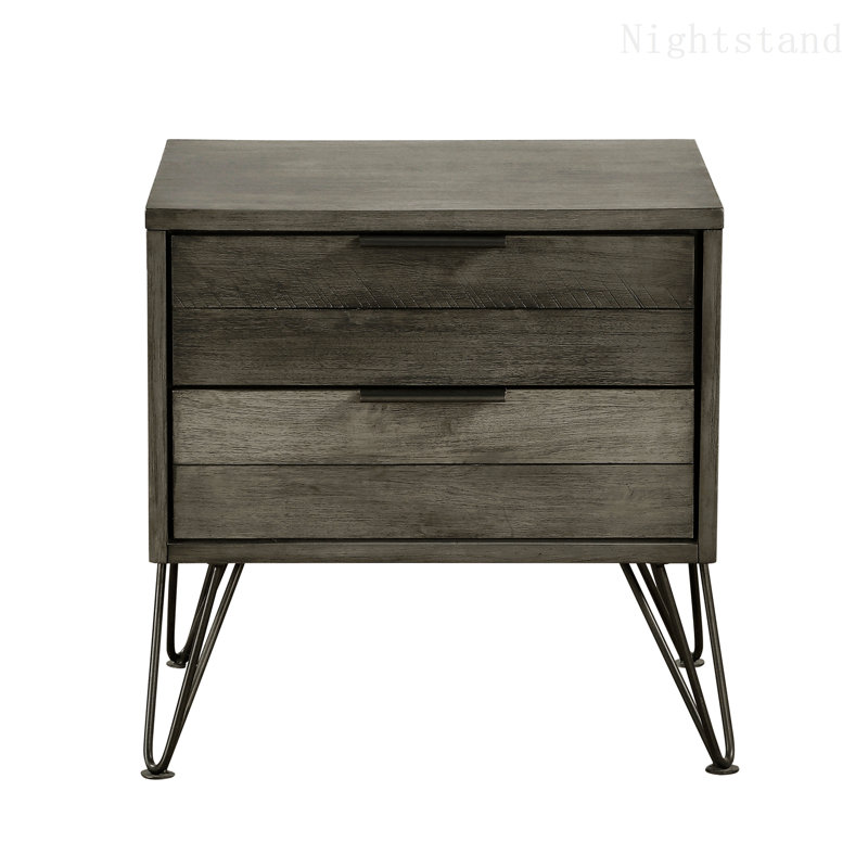 Table de chevet moderne et contemporaine 24 po Lashunna
