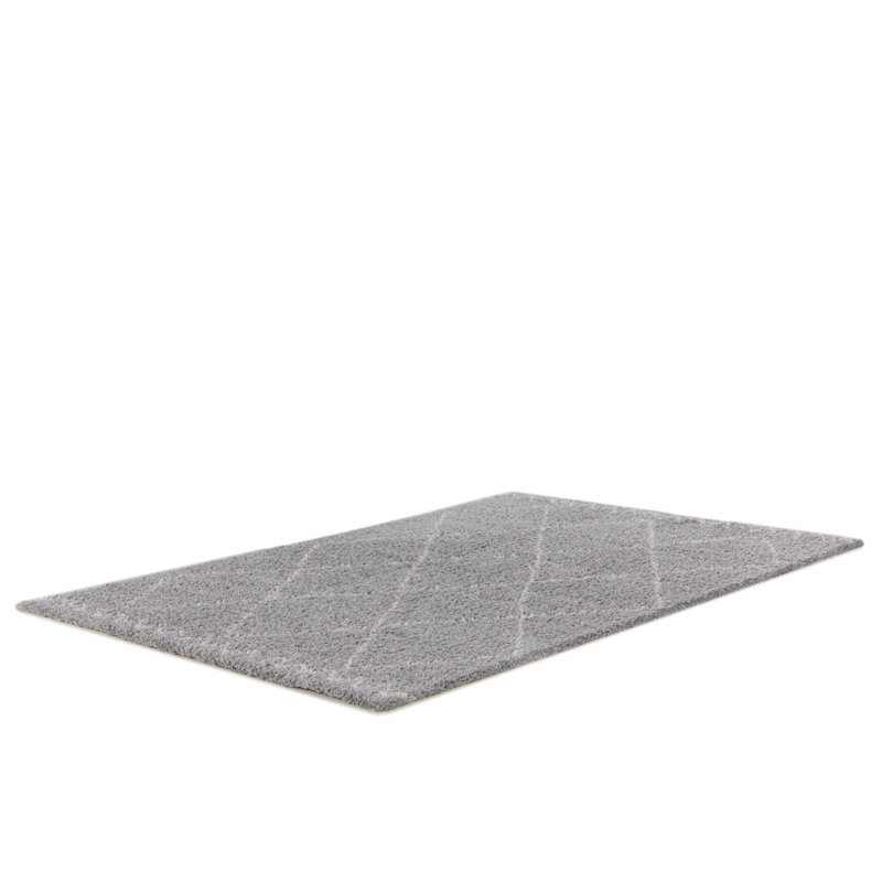 Tilly-Mae Geometric Shag Area Rug, Rectangle 80 x 150cm