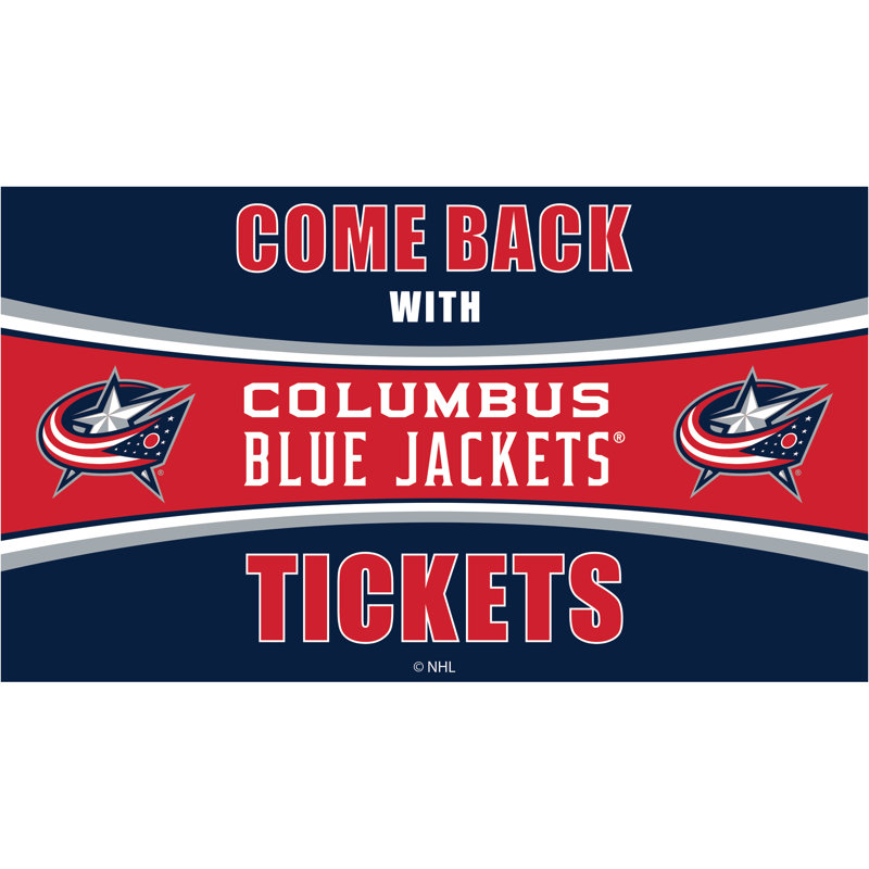 Paillasson en PVC, NHL Columbus Blue Jackets