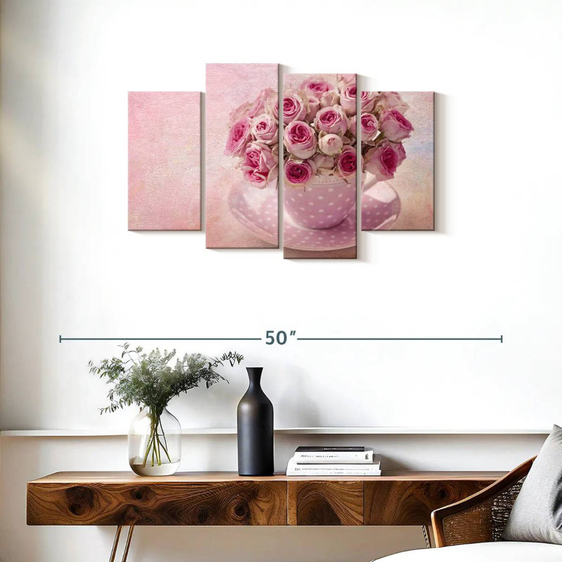 Teacup Pink Roses