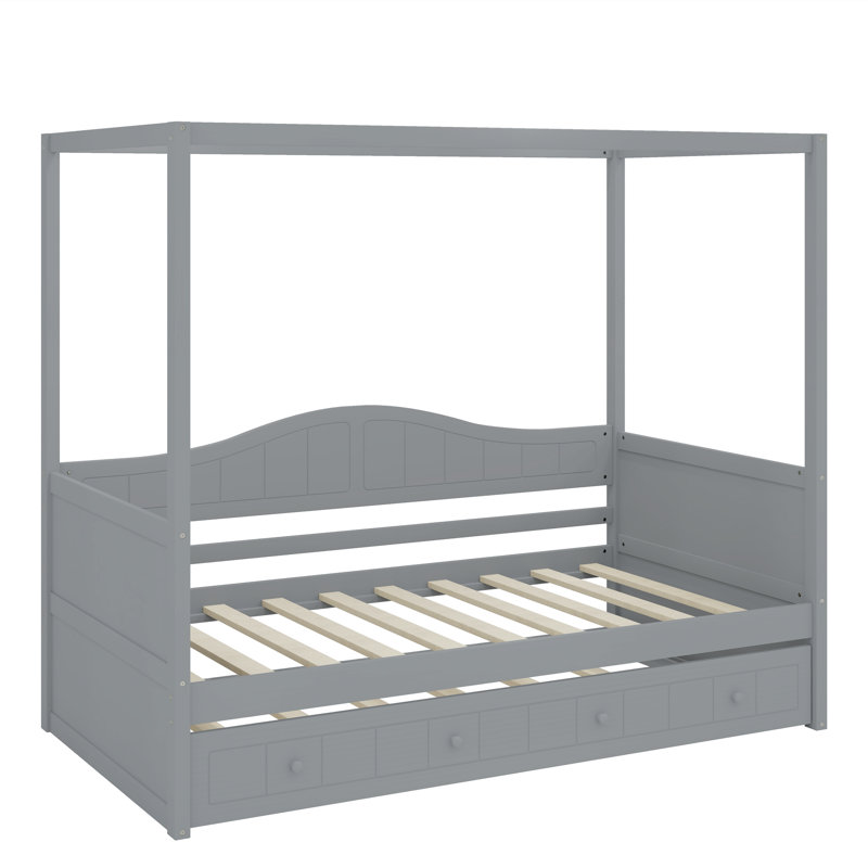 Canopy Day Bed with Trundle